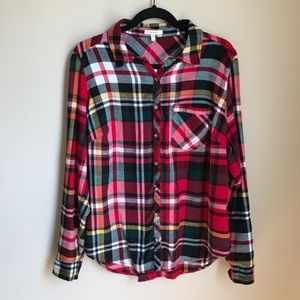 NWT Maurices flannel button down shirt